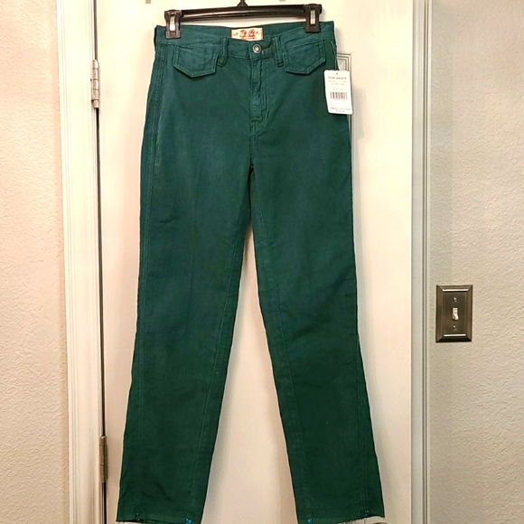 NWT Free People Aces High Straight Leg Corduroy - Picture 6 of 8